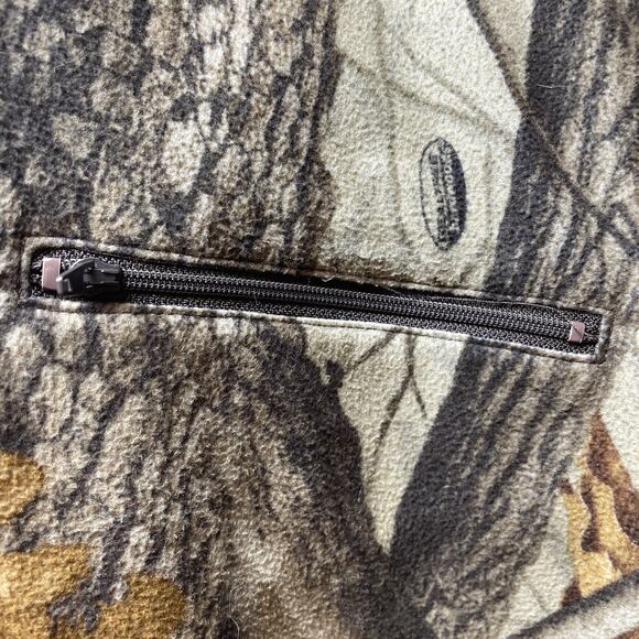 Cabela’s Scentlok Fleece 1/2 Zip Long Sleeve Pullover Size XL Realtree - Picture 5 of 16